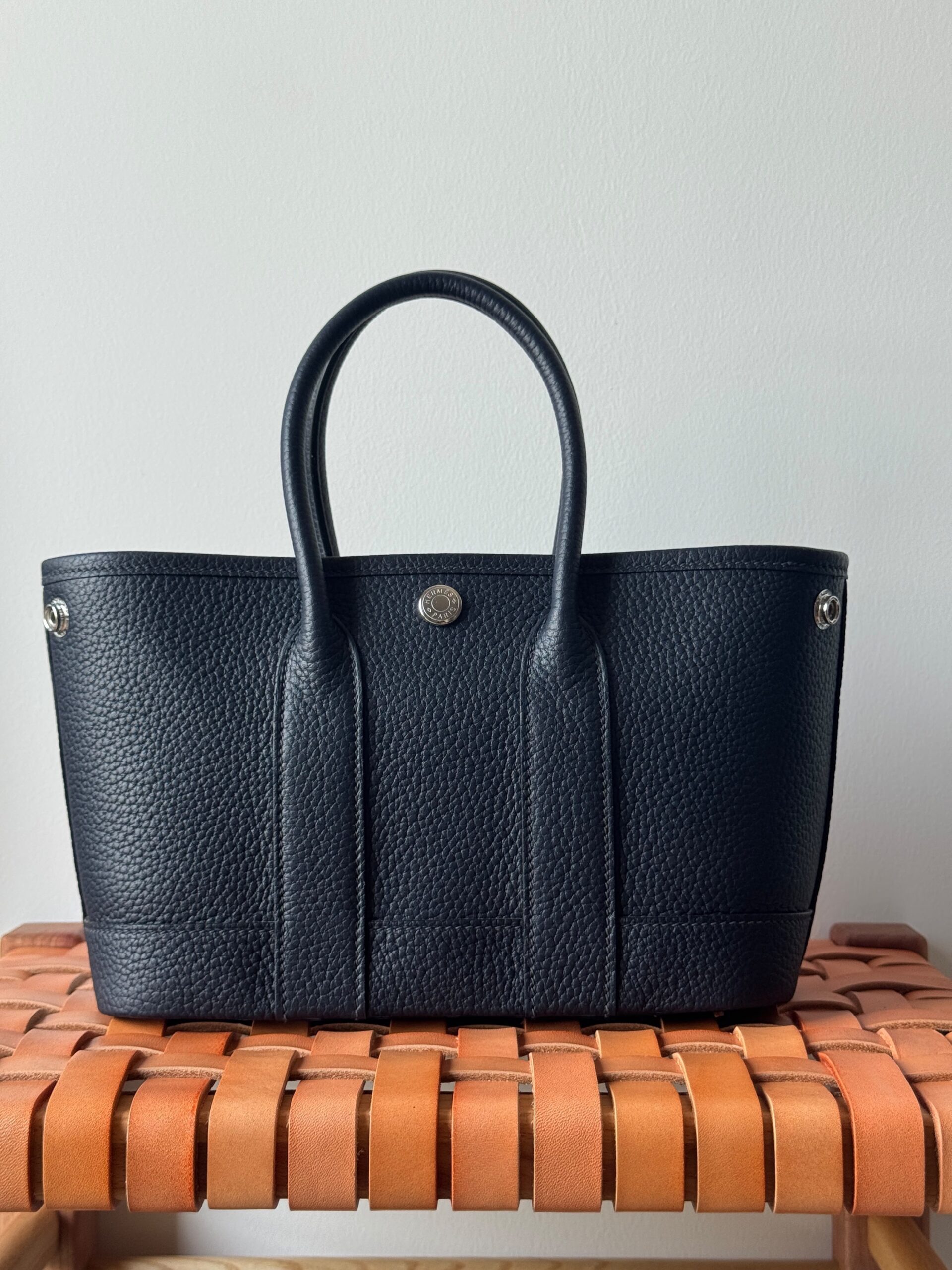 Hermès Garden Party 23 Cm Negonda Leather With Silver-Tone Hardware - Image 19