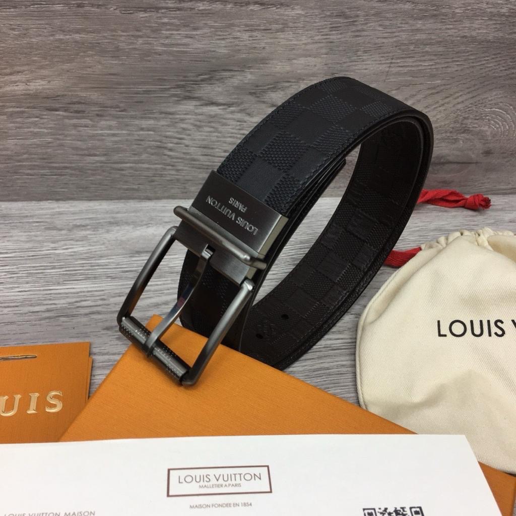 Louis Vuitton Damier Graphite Belt