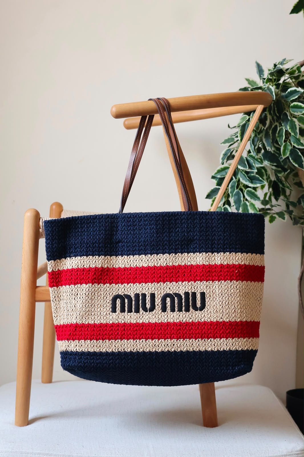 Miu Miu Crochet Tote Bag - Image 2