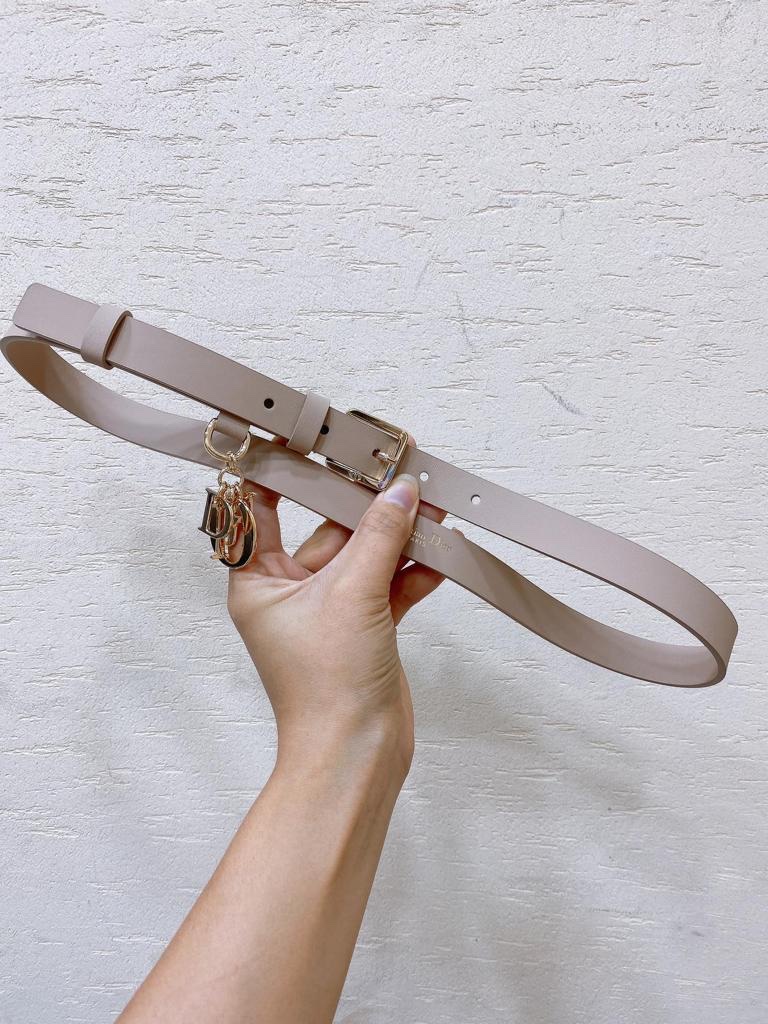 Dior Miss Dior Belts Are Crafted From Smooth Calfskin Leather