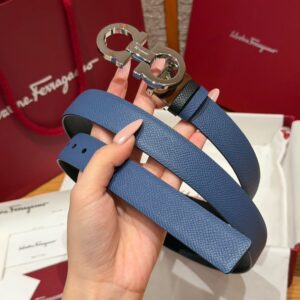 Salvatore Ferragamo Belt Features A Reversible