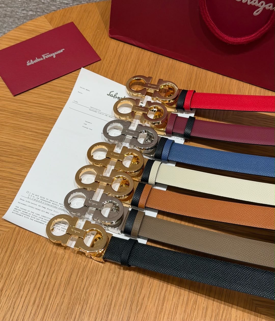 Salvatore Ferragamo Belt Features A Reversible - Image 11