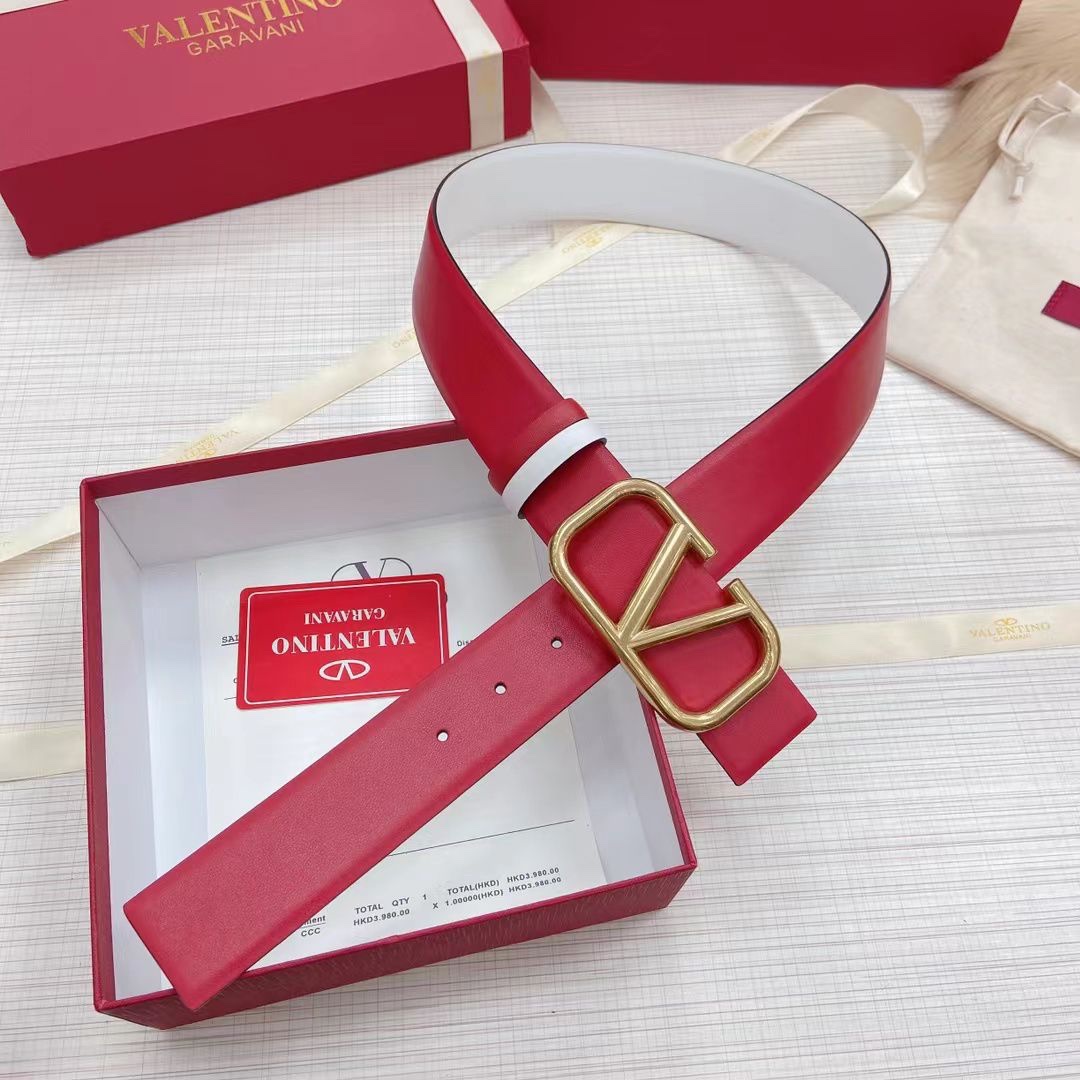 Valentino Garavani VLOGO Reversible Belt