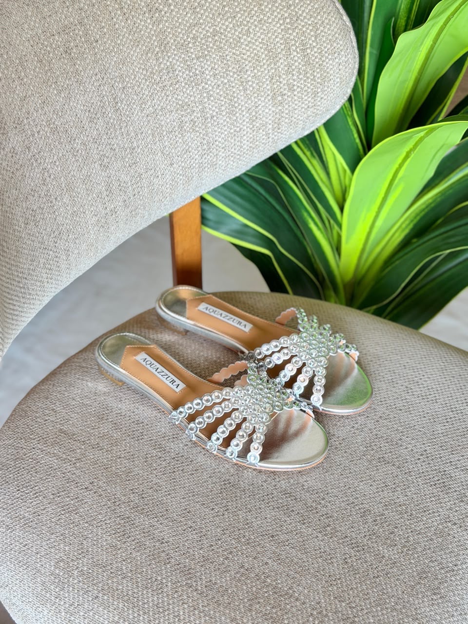 Aquazzura Tequila Slide Sandals - Image 4