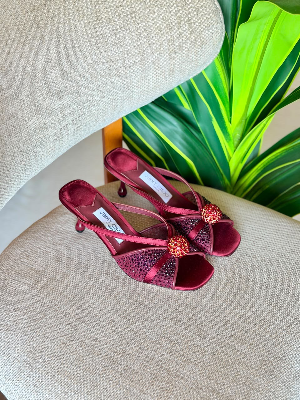 Jimmy Choo Sacora 85 Sandals - Image 6
