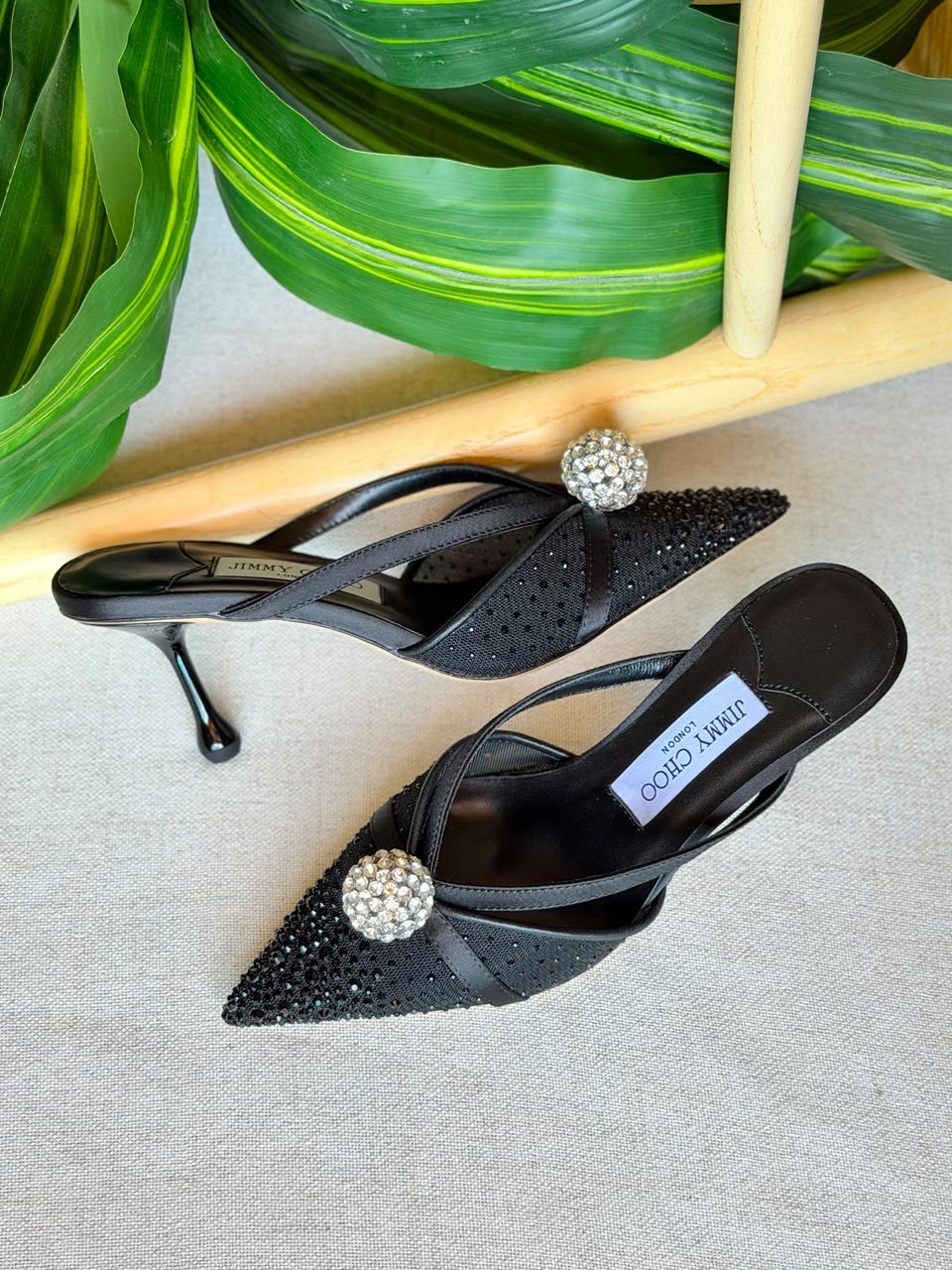 Jimmy Choo Sarai Dorsay 80 Pumps - Image 4
