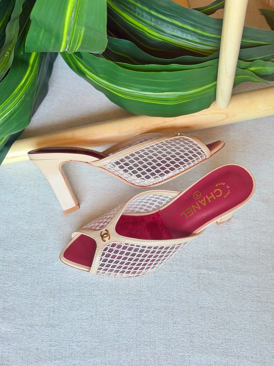 Chanel Mules Coco Beach - Image 3