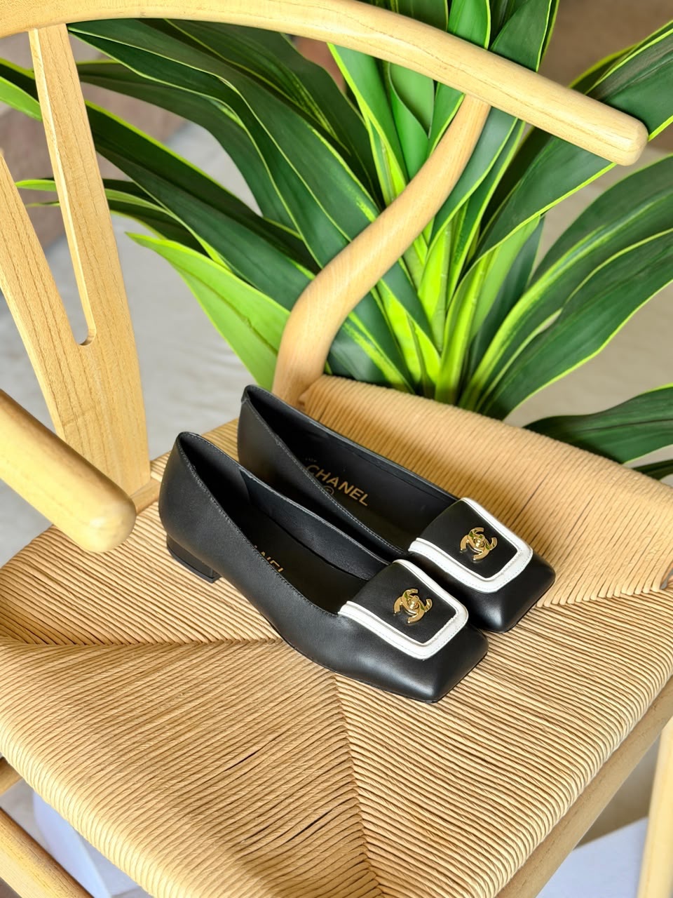 Chanel Turn-Lock Flat Chanel loafers And Chanel Pumps - Image 4