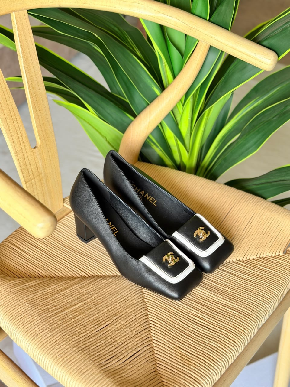 Chanel Turn-Lock Flat Chanel loafers And Chanel Pumps - Image 6