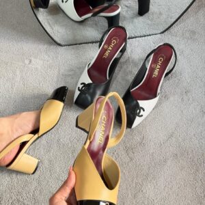 Chanel CC Slingback Pumps