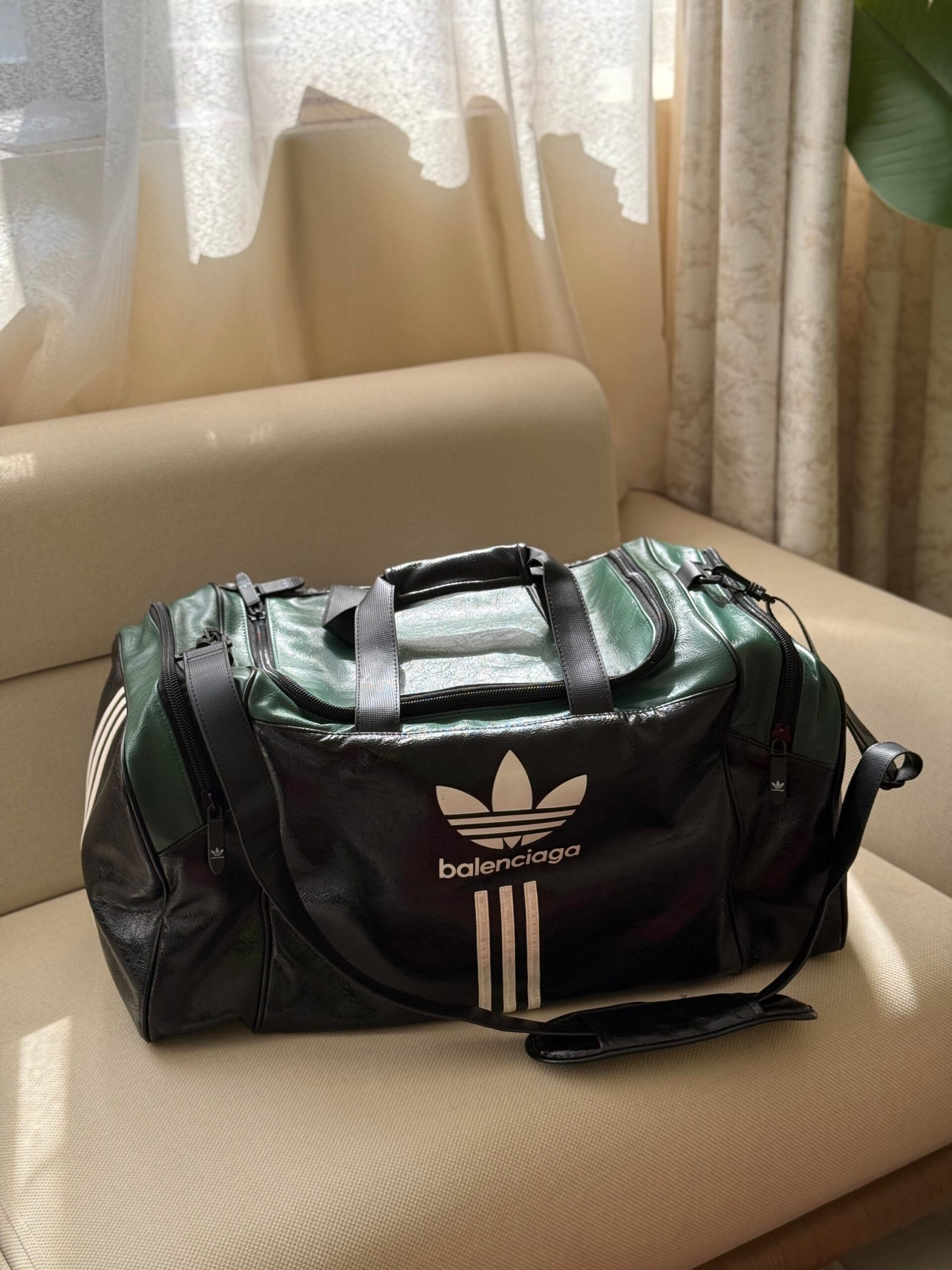 Balenciaga x Adidas Gym Bag - Image 4