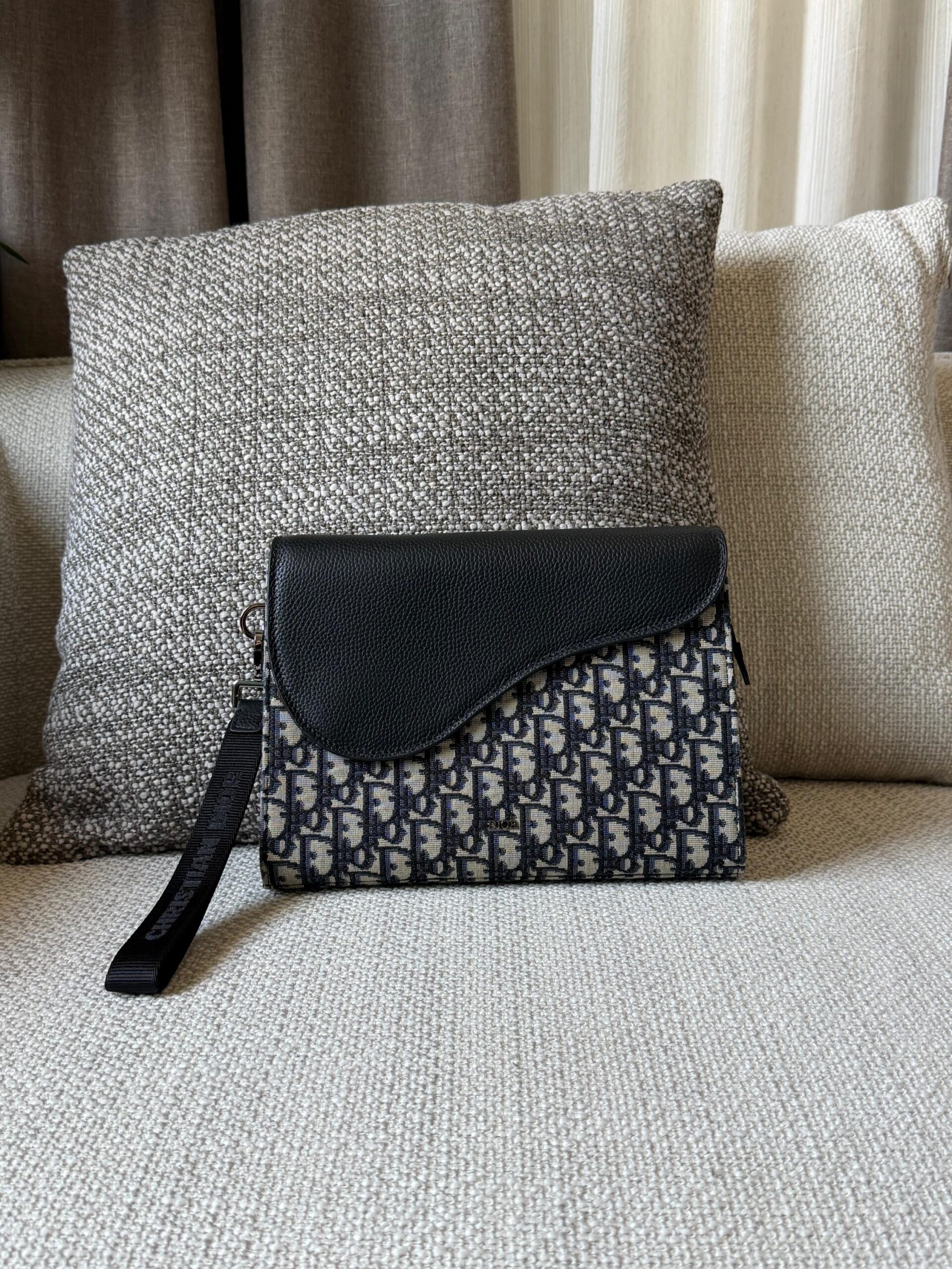 Dior Saddle A5 Triangle Pouch