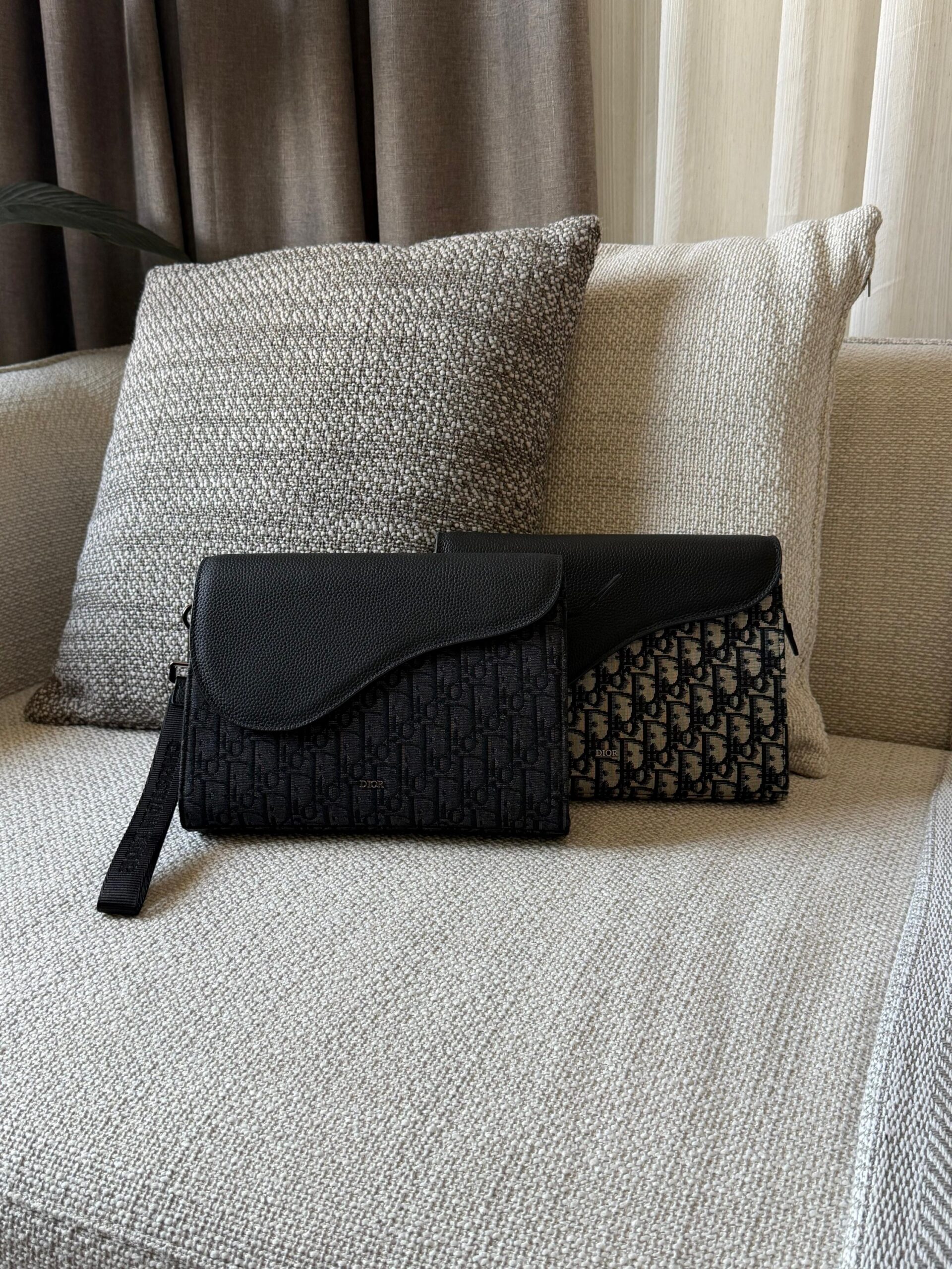 Dior Saddle A5 Triangle Pouch - Image 5