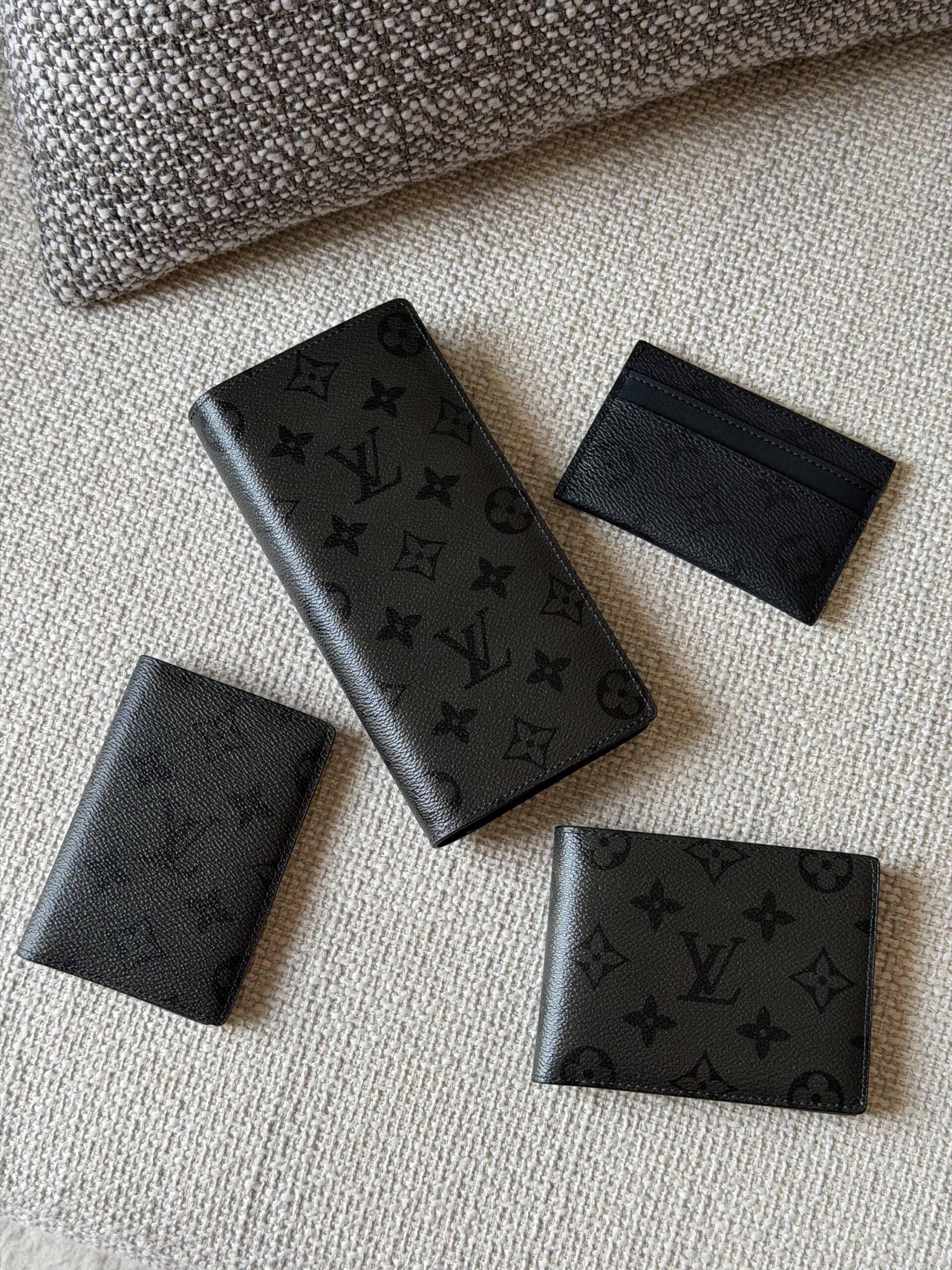Louis Vuitton items are crafted from Monogram Eclipse Canvas - Image 2