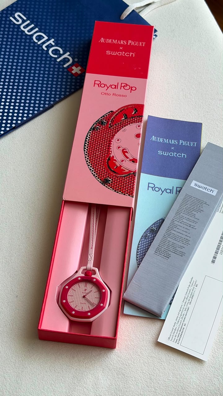 Swatch x Audemars Piguet Royal Pop Lan Ba Watch - Image 7