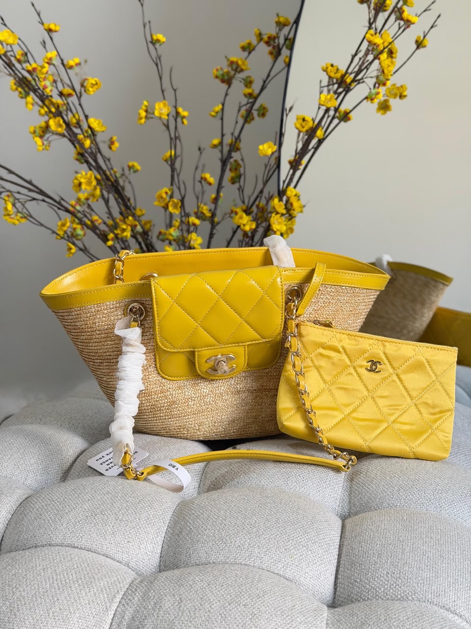 Chanel Small Shopping Basket Bag - Image 2