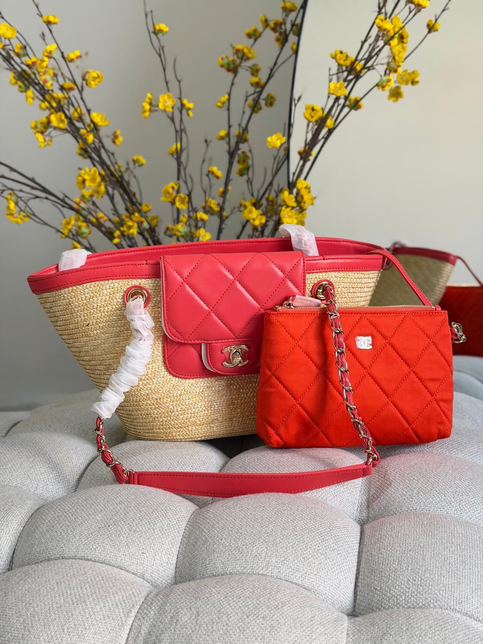 Chanel Small Shopping Basket Bag