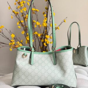 Gucci GG Emblem Small Tote Bag