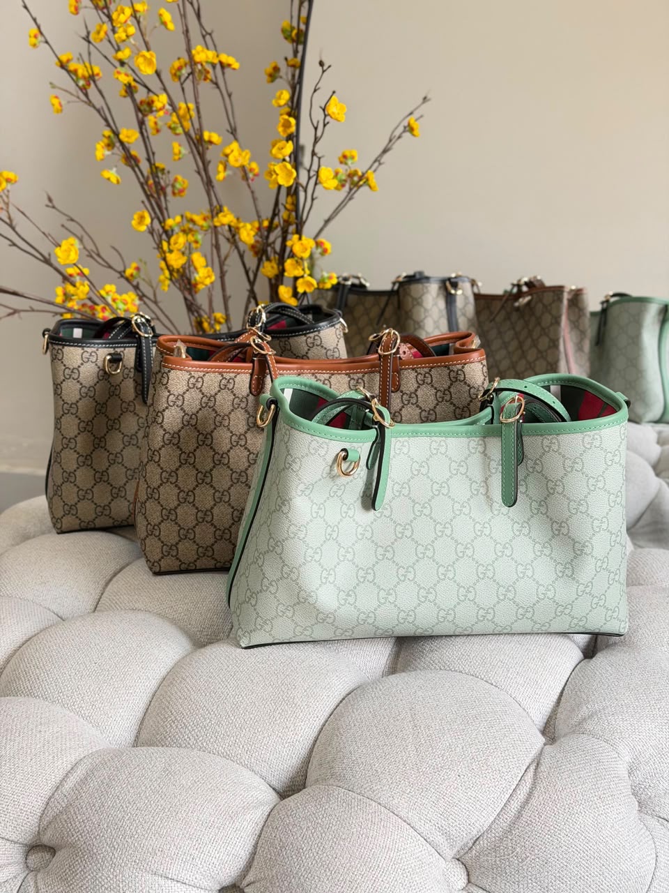 Gucci GG Emblem Small Tote Bag - Image 7