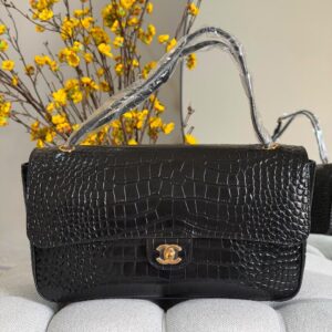 Chanel 26S Crocodile Embossed Calfskin Tote Bags