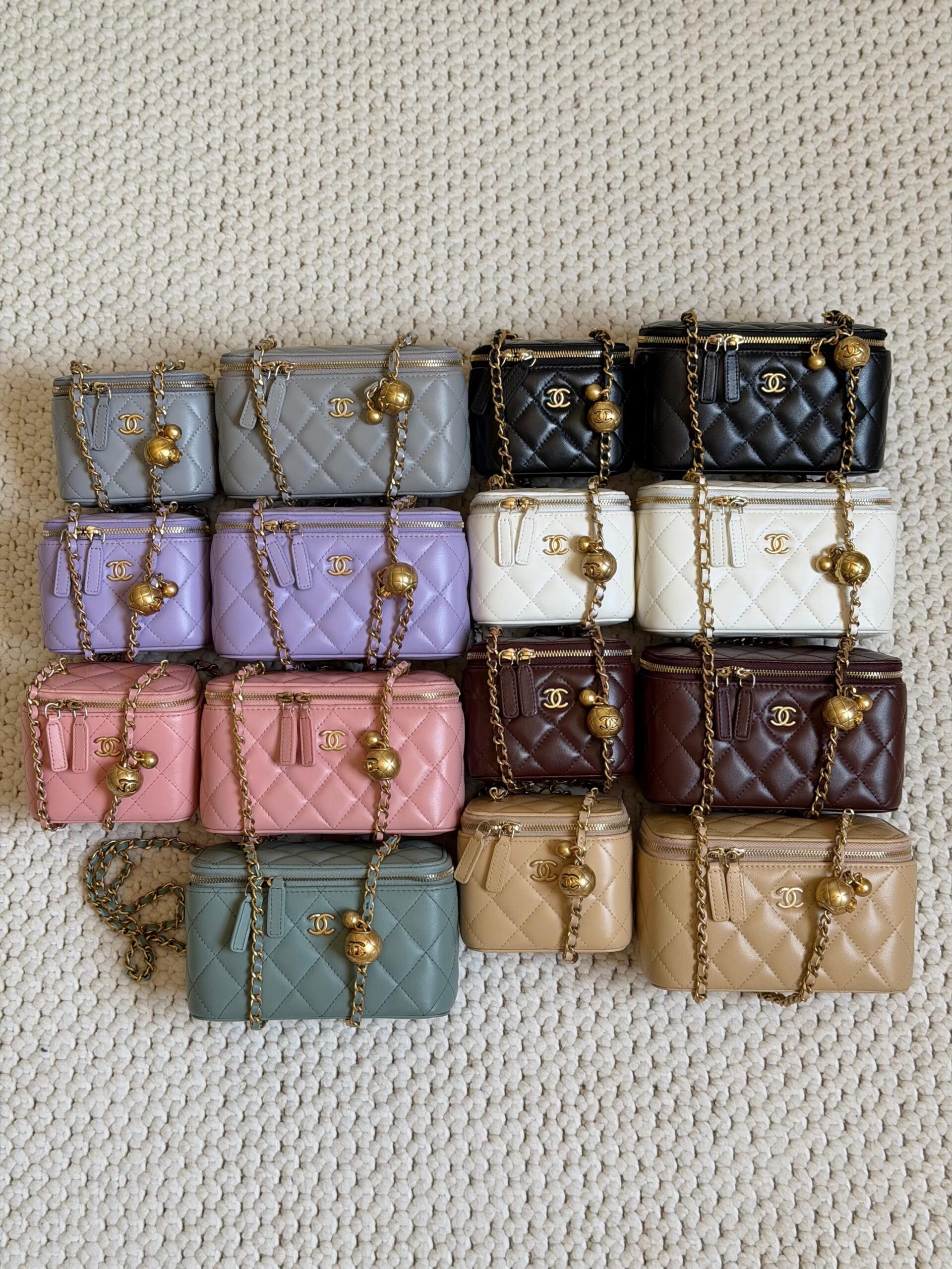 Chanel Lambskin Vanity Cases 10_16Cm - Image 16