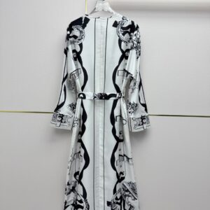 Hermès Shirt Dress 100% Silk