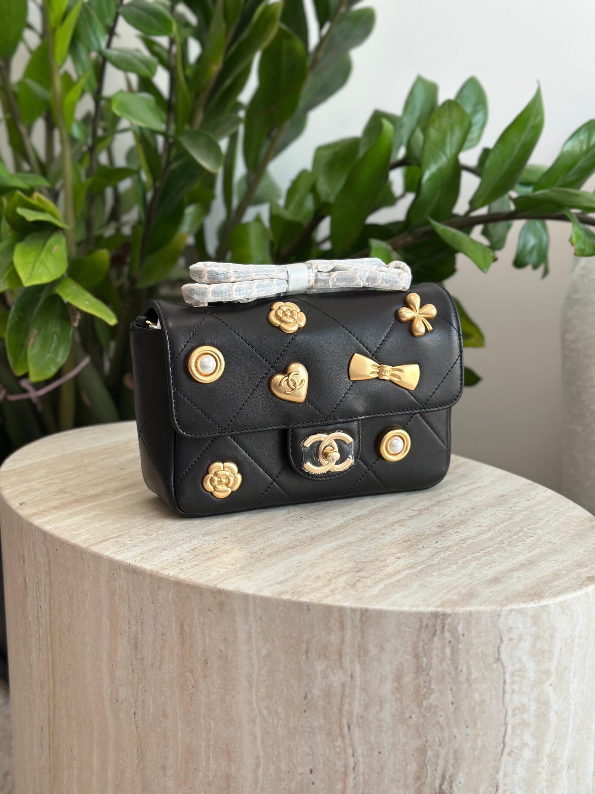 Chanel Icon Quilted Chain Shoulder Bag