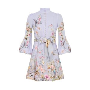 ZIMMERMANN Rebellion Button Mini Dress