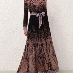 Zimmermann Alchemy Buttoned Sheath Dress