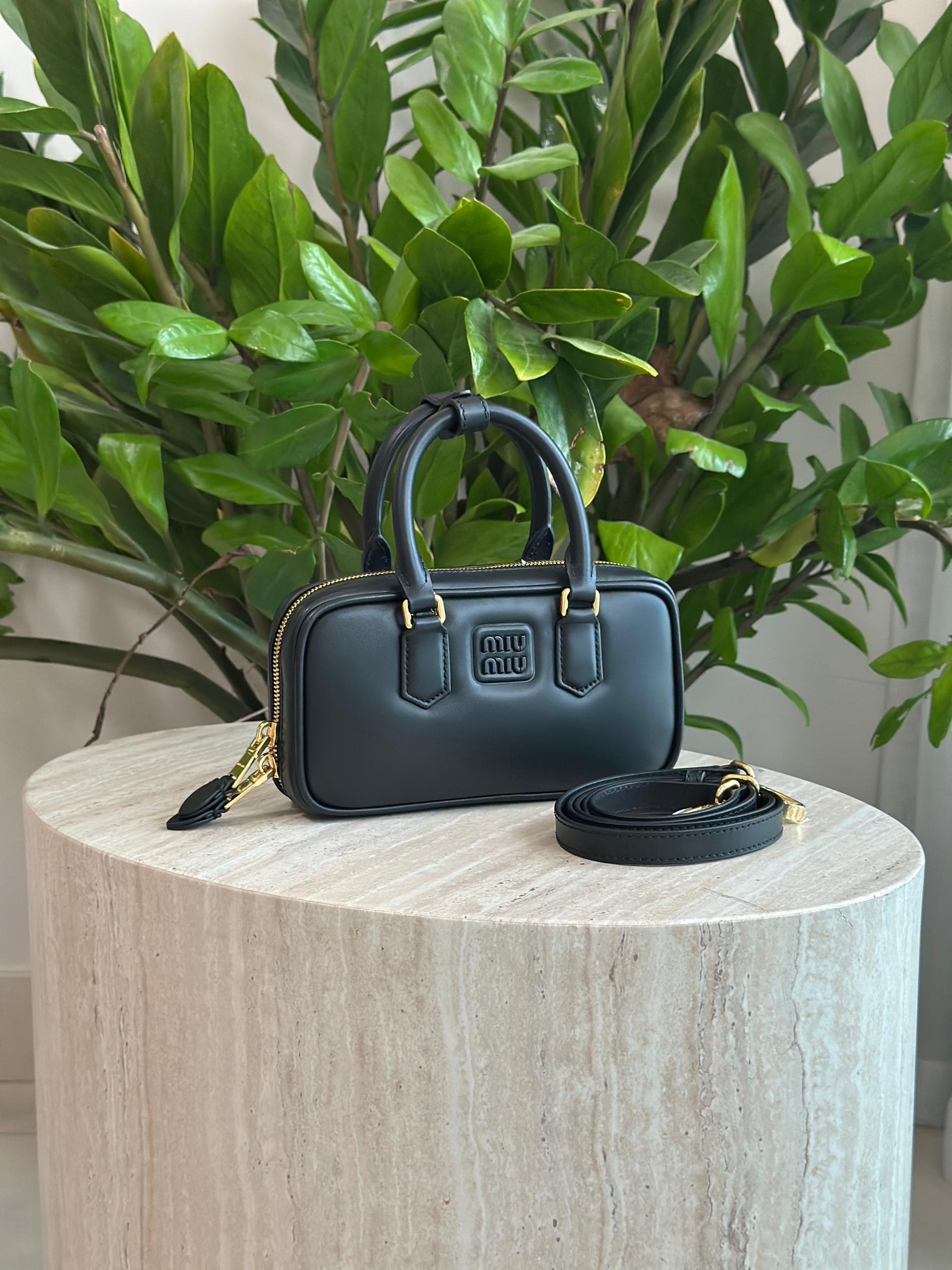 Miu Miu Arcadie Leather Bag - Image 3