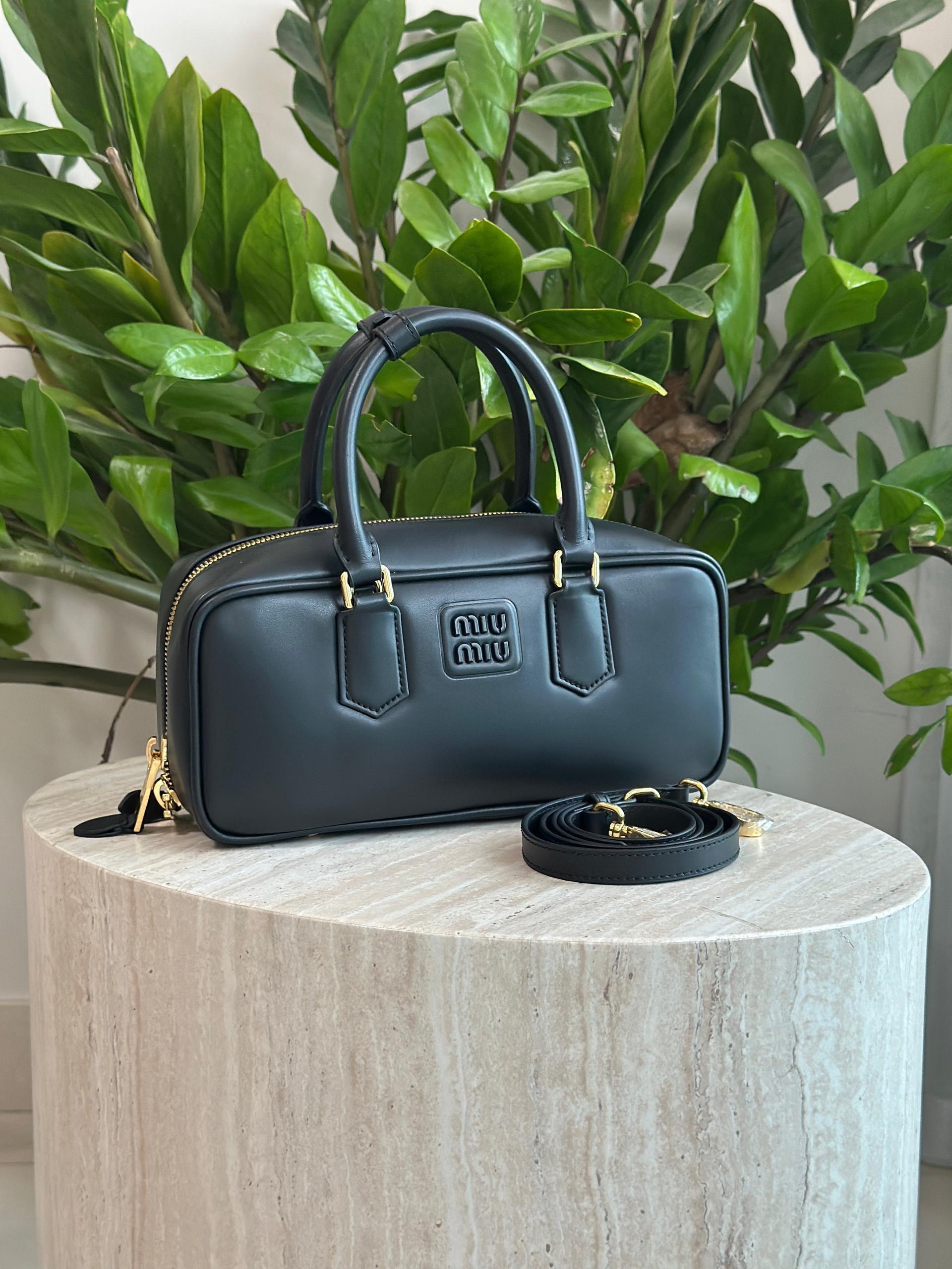 Miu Miu Arcadie Leather Bag - Image 4