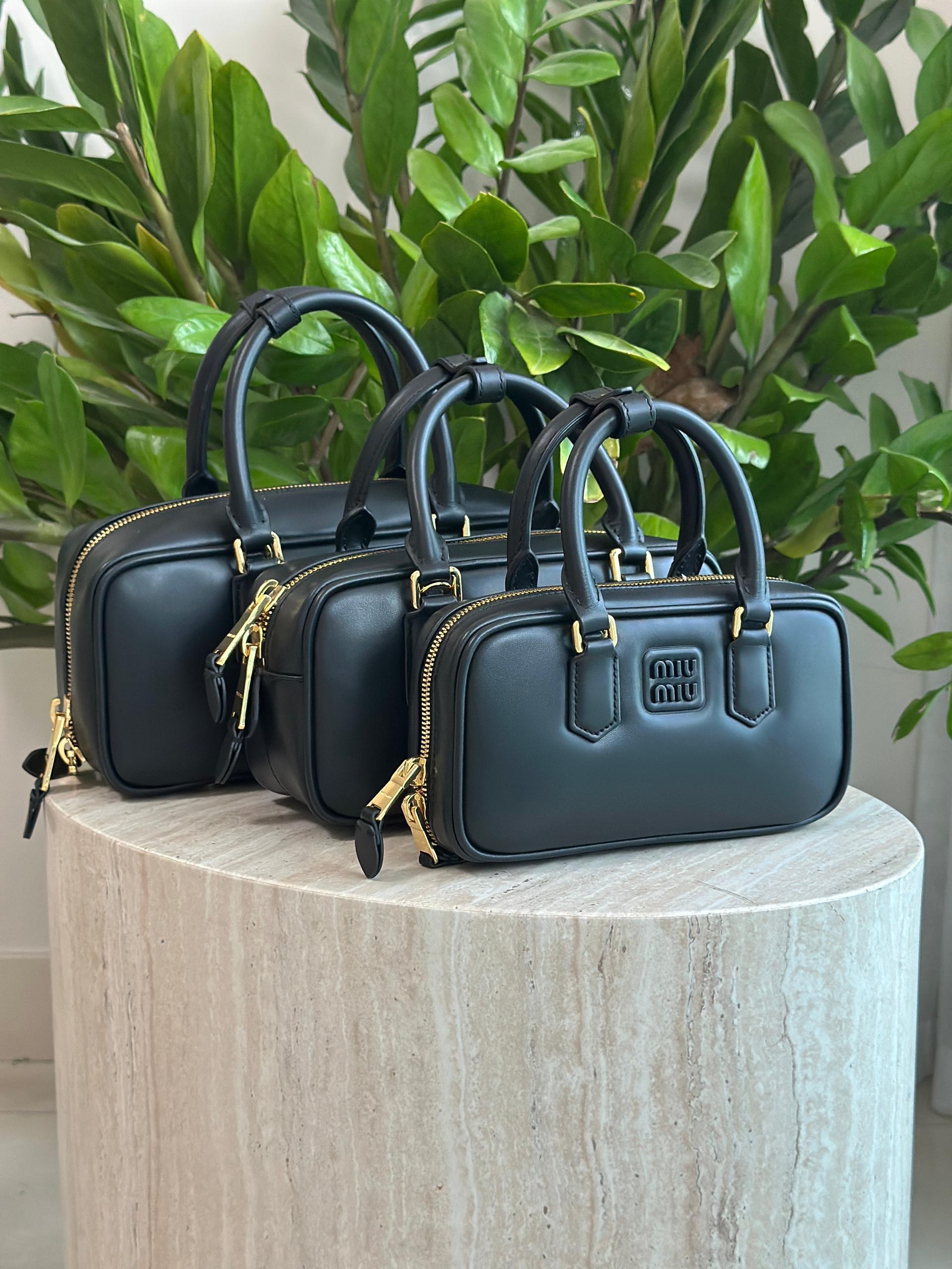 Miu Miu Arcadie Leather Bag - Image 6