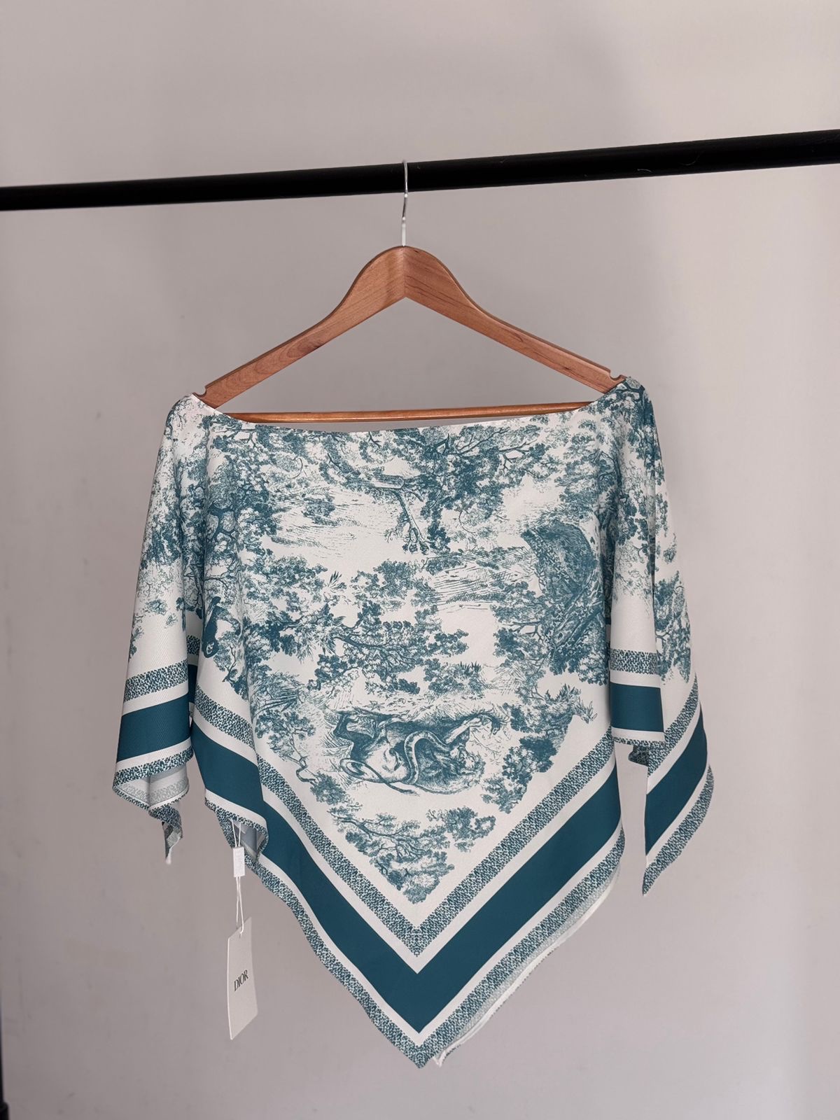 Toile De Jouy Sauvage Christian Dior Silk Top - Image 5