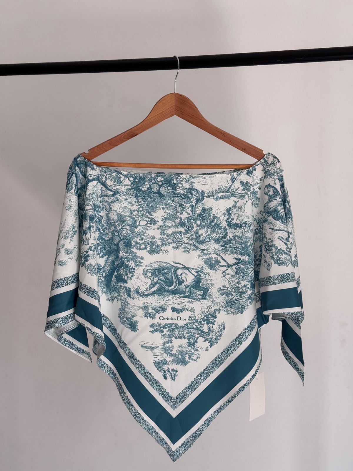 Toile De Jouy Sauvage Christian Dior Silk Top - Image 4