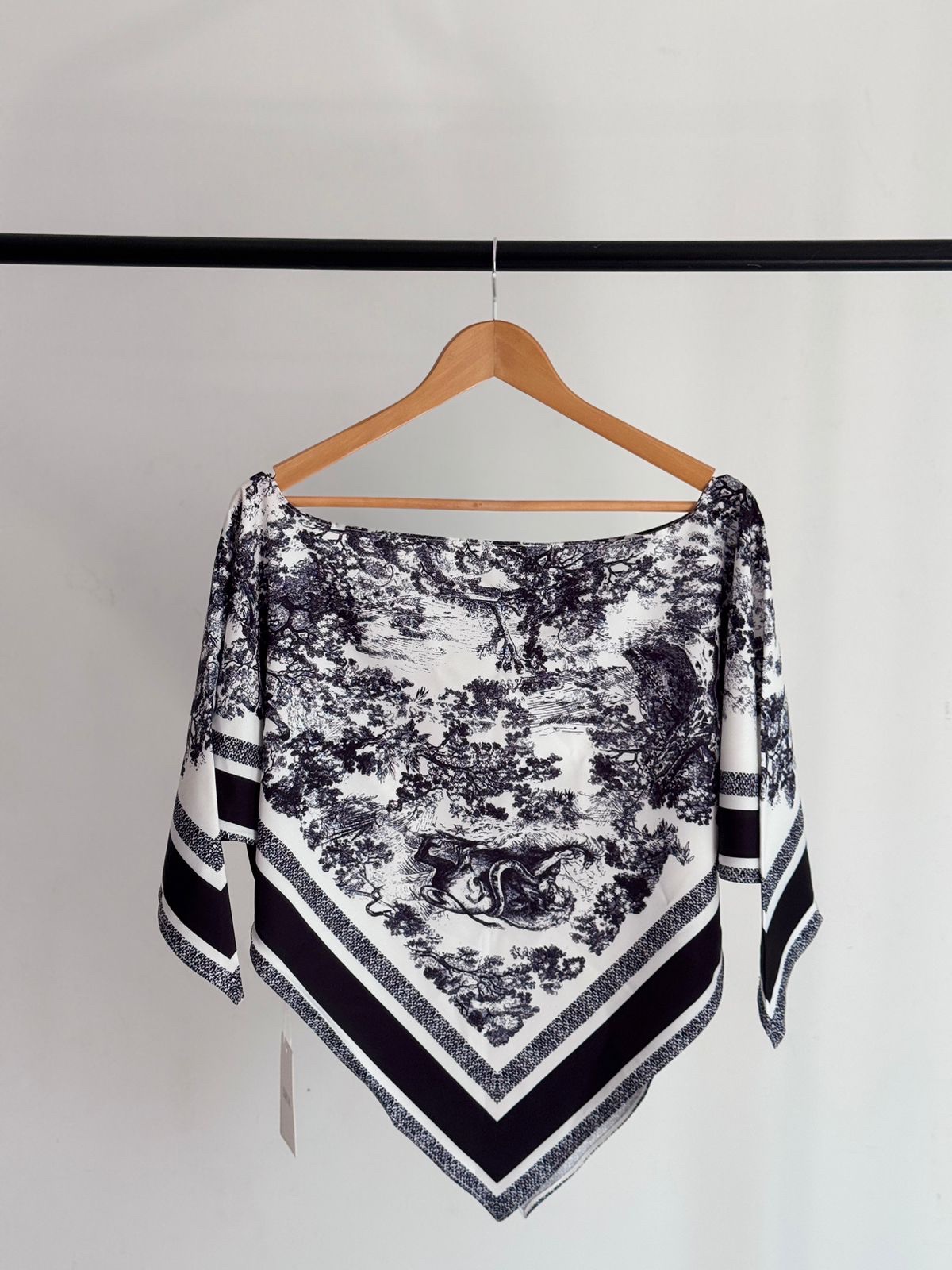 Toile De Jouy Sauvage Christian Dior Silk Top - Image 2