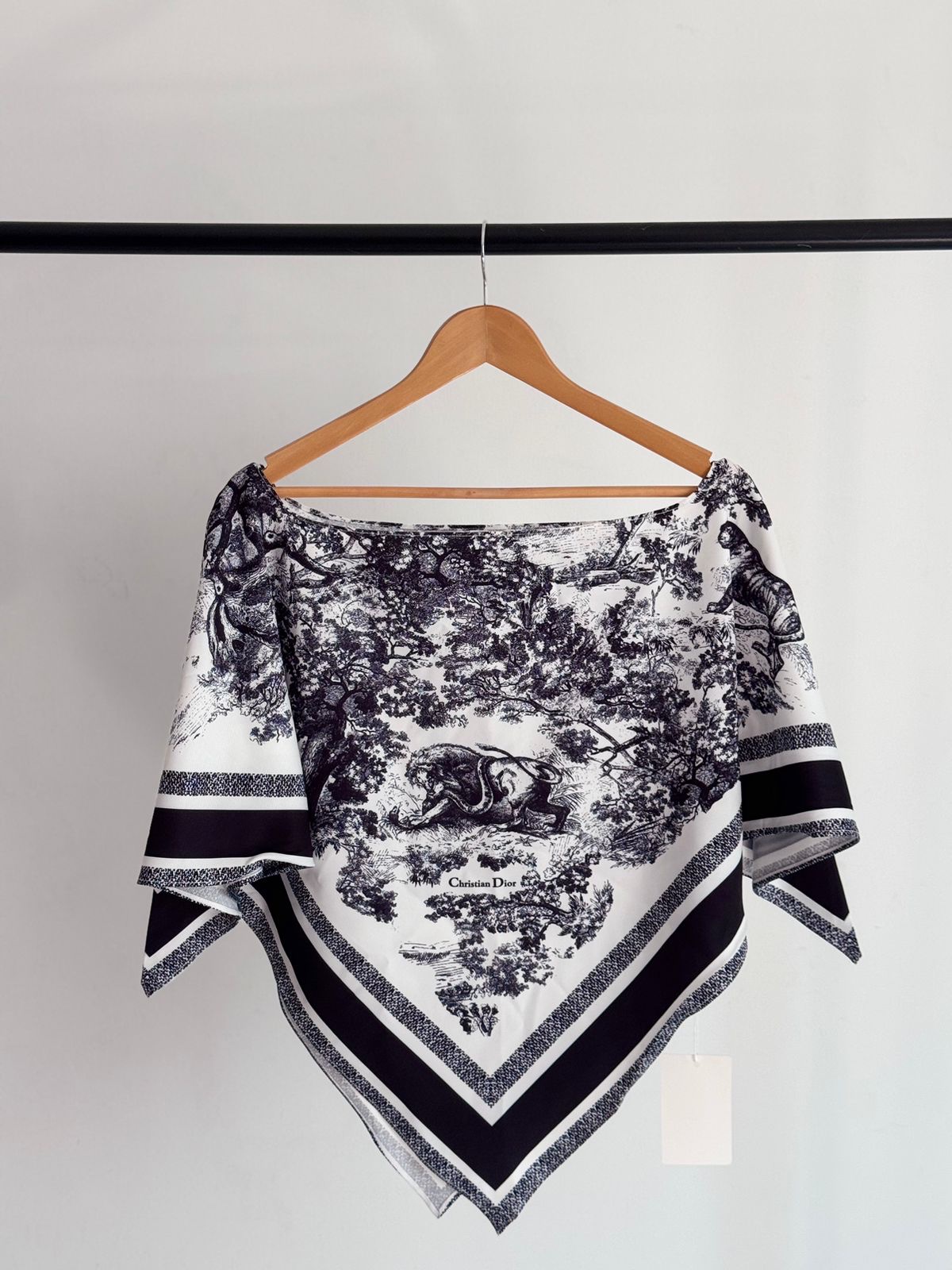 Toile De Jouy Sauvage Christian Dior Silk Top - Image 3