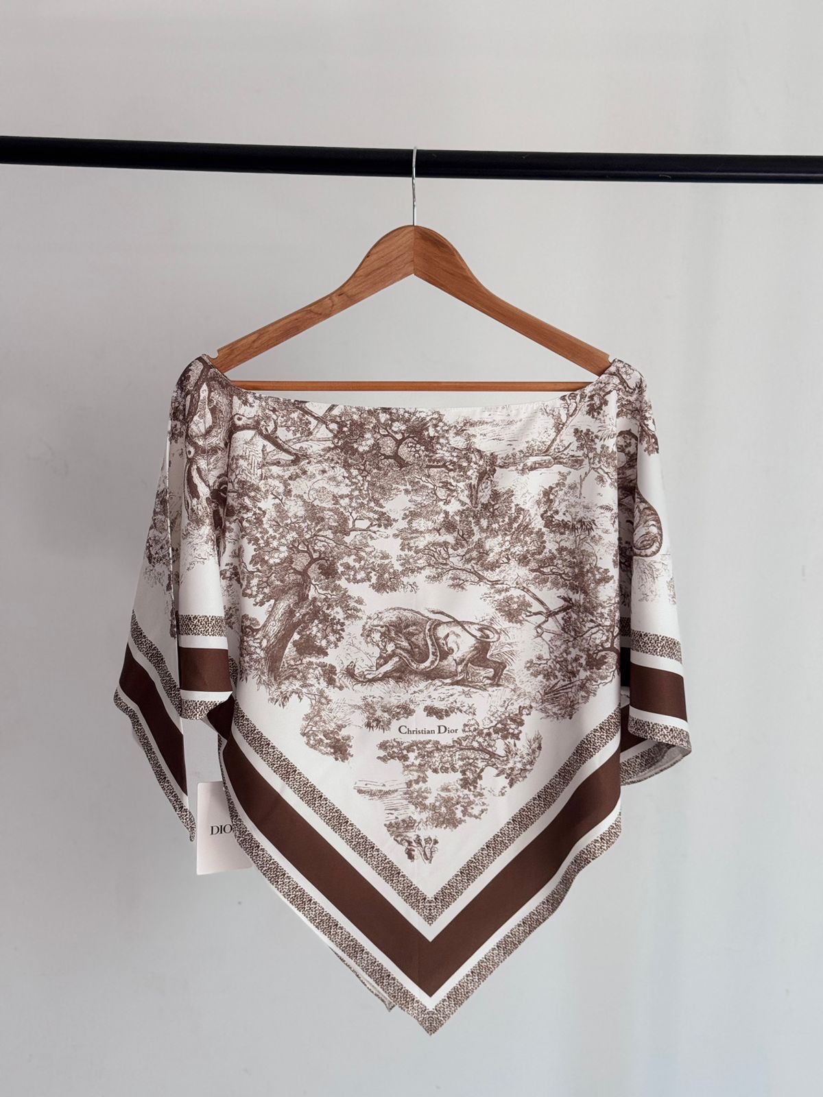 Toile De Jouy Sauvage Christian Dior Silk Top - Image 9