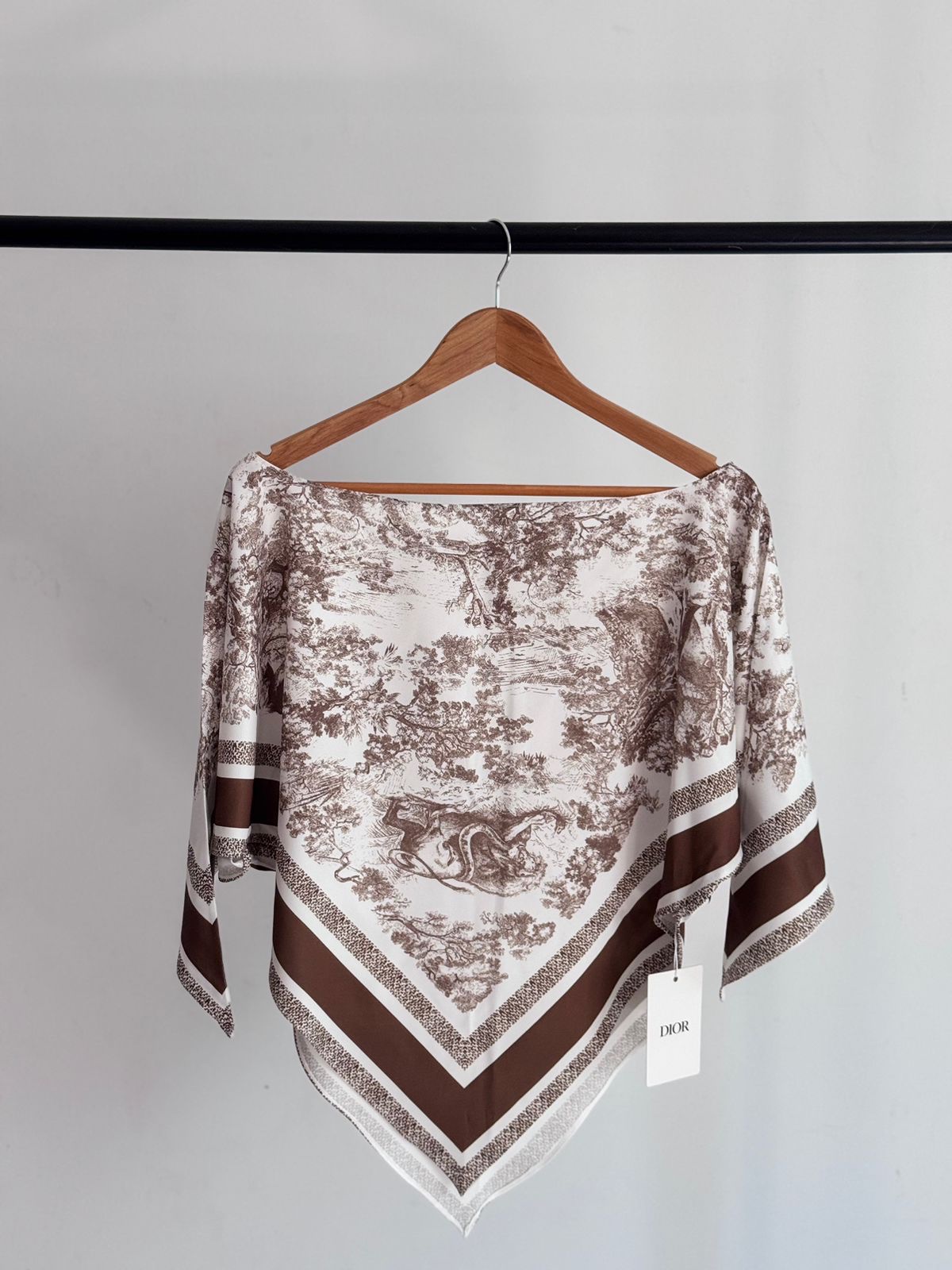 Toile De Jouy Sauvage Christian Dior Silk Top - Image 8