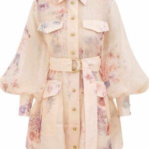 Zimmermann Hypnotic Utility Mini Dress