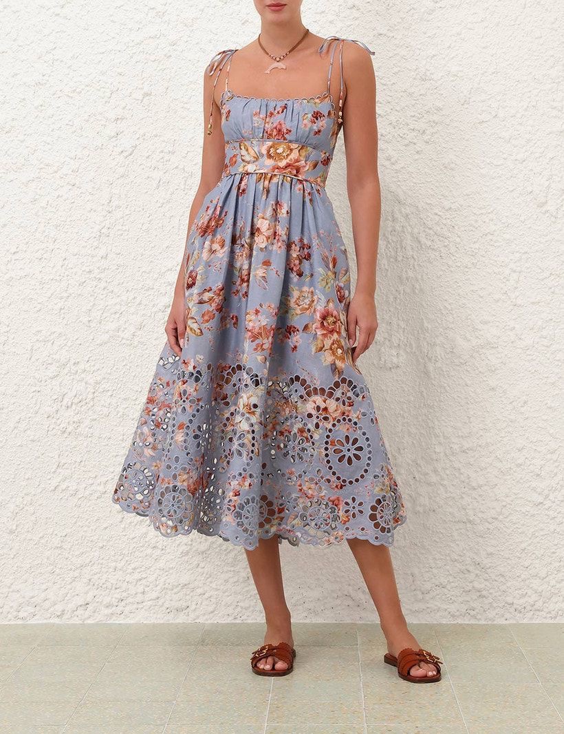 Zimmermann linen Awaken Picnic Dress
