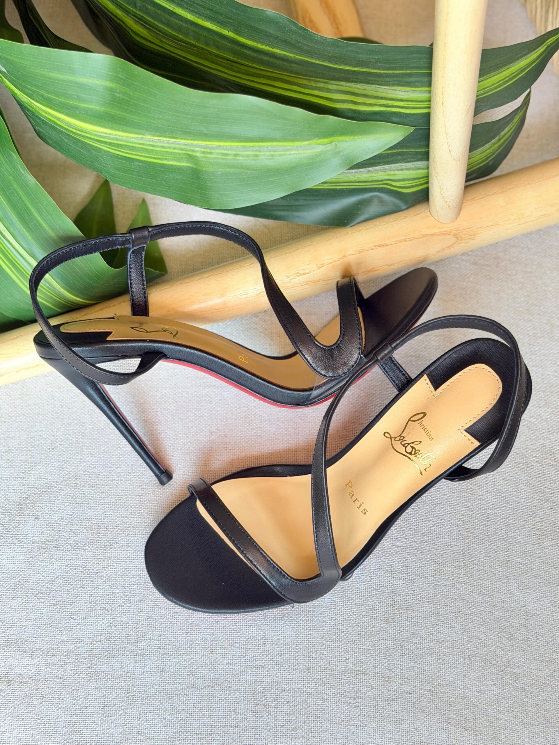Christian Louboutin Rosalie Leather Sandals - Image 2