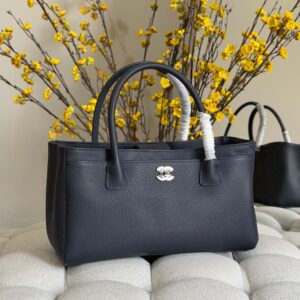 Chanel Burgundy Executive Cerf Tote Bag