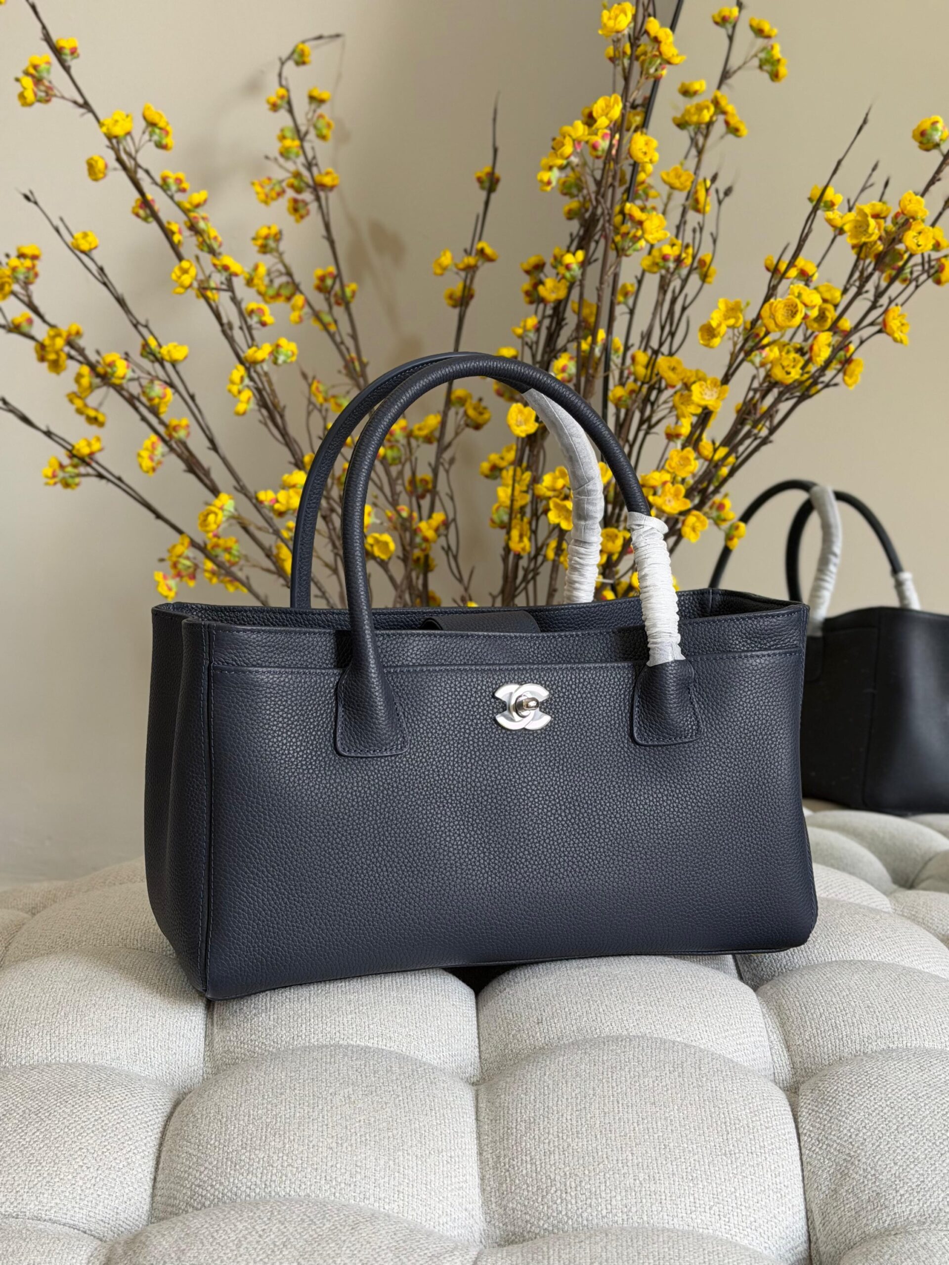 Chanel Burgundy Executive Cerf Tote Bag