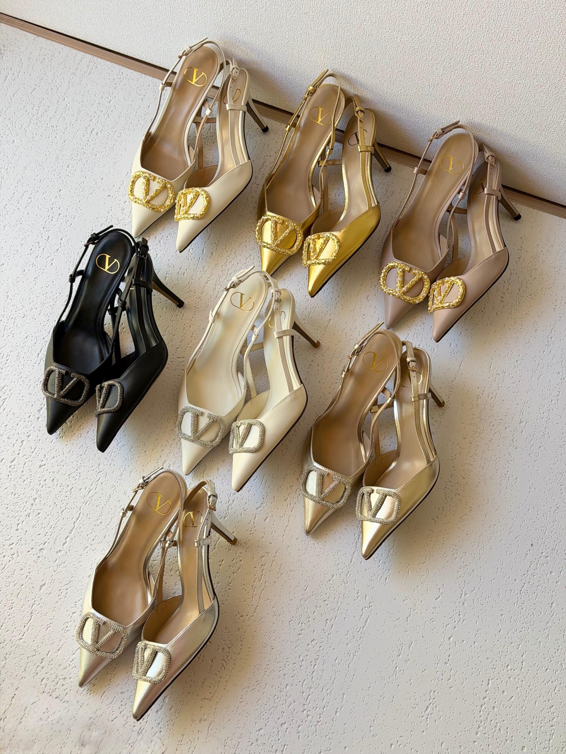 Valentino Garavani VLogo Slingback Pumps - Image 13