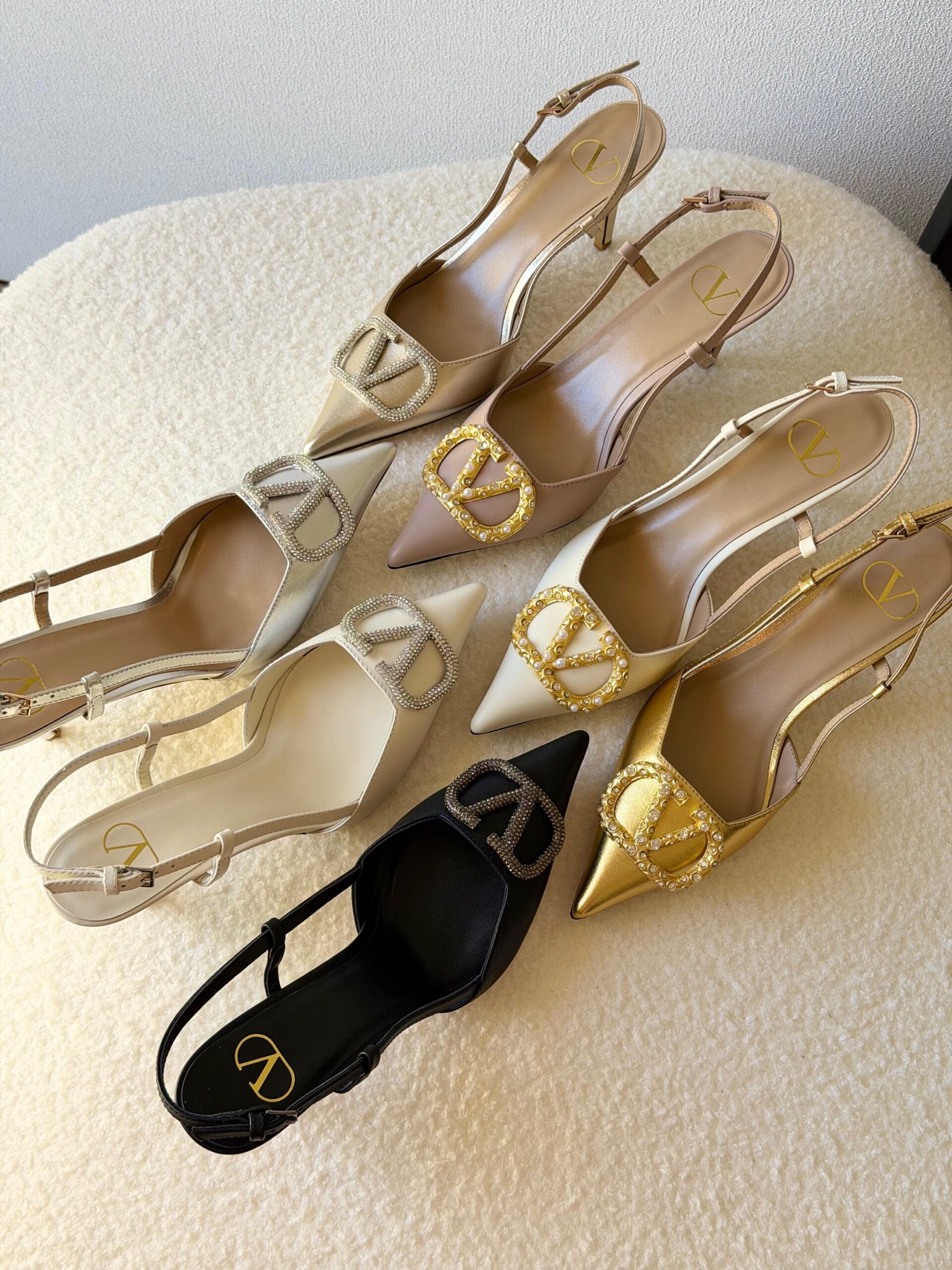 Valentino Garavani VLogo Slingback Pumps - Image 12