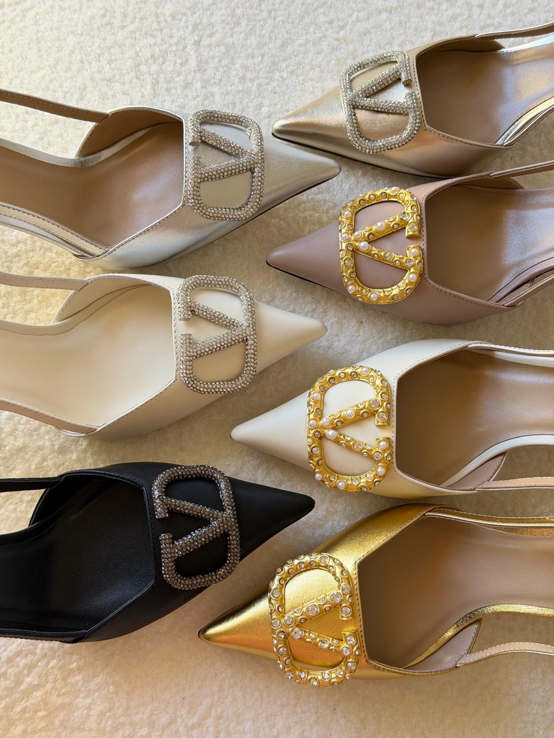 Valentino Garavani VLogo Slingback Pumps - Image 11