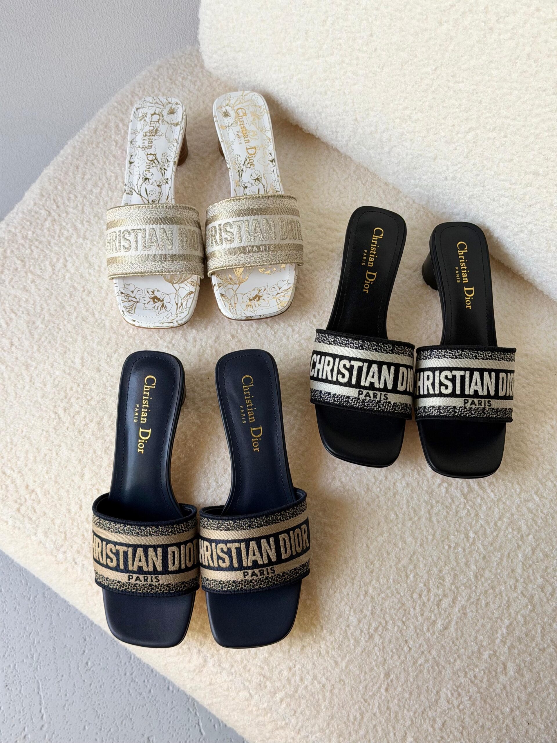 Christian Dior Dway Heeled Slides - Image 8
