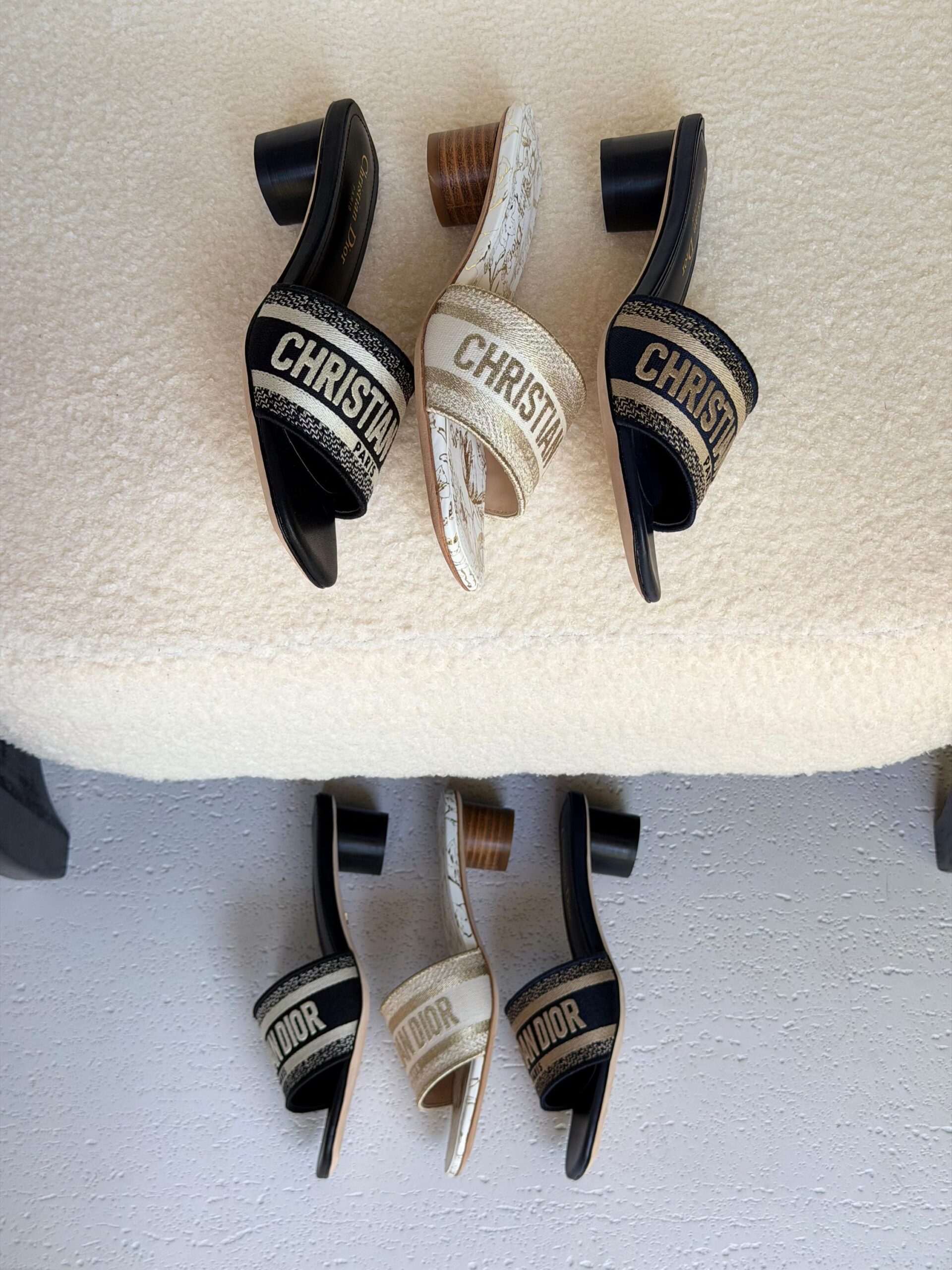 Christian Dior Dway Heeled Slides - Image 6