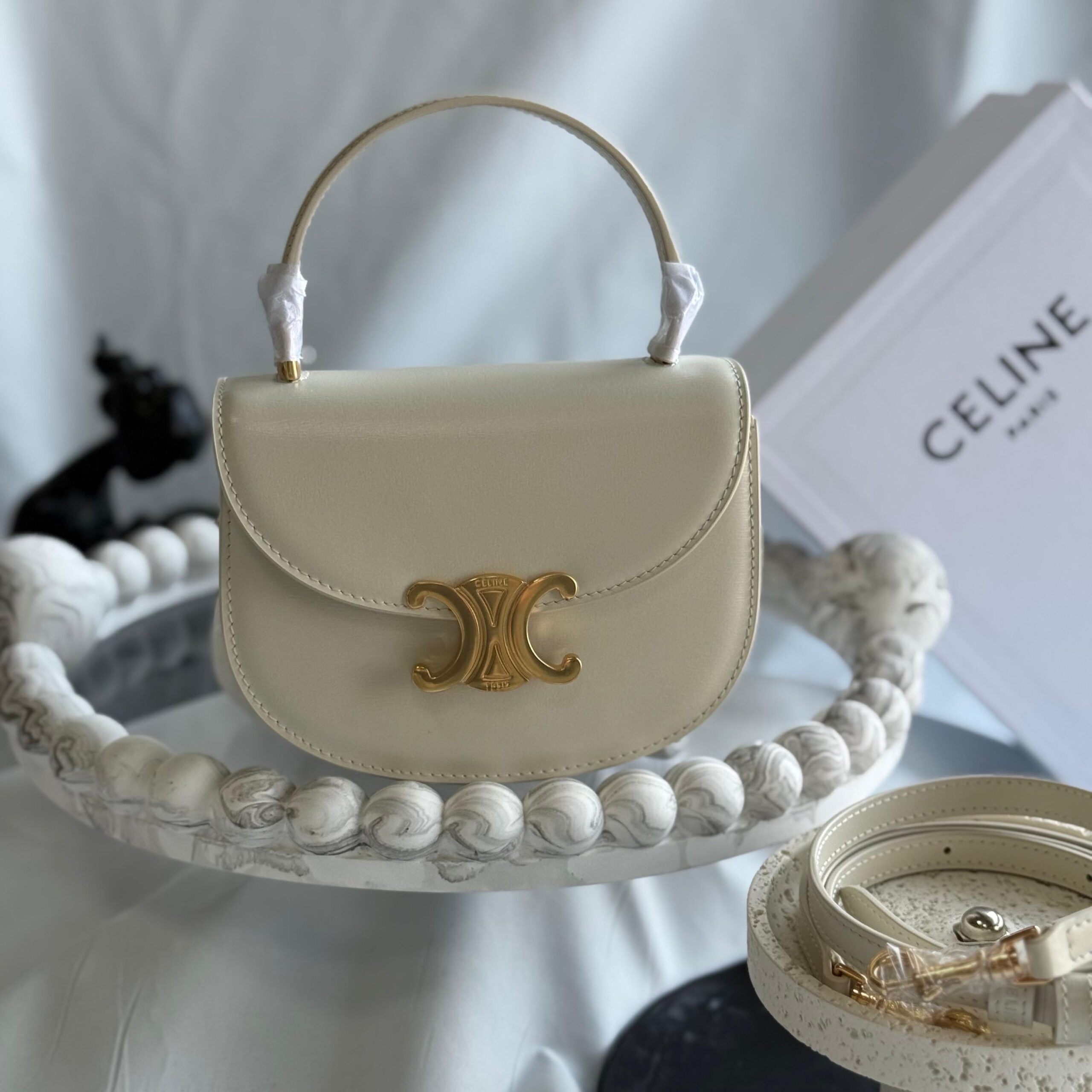 Celine Triomphe Besace Clea Bag