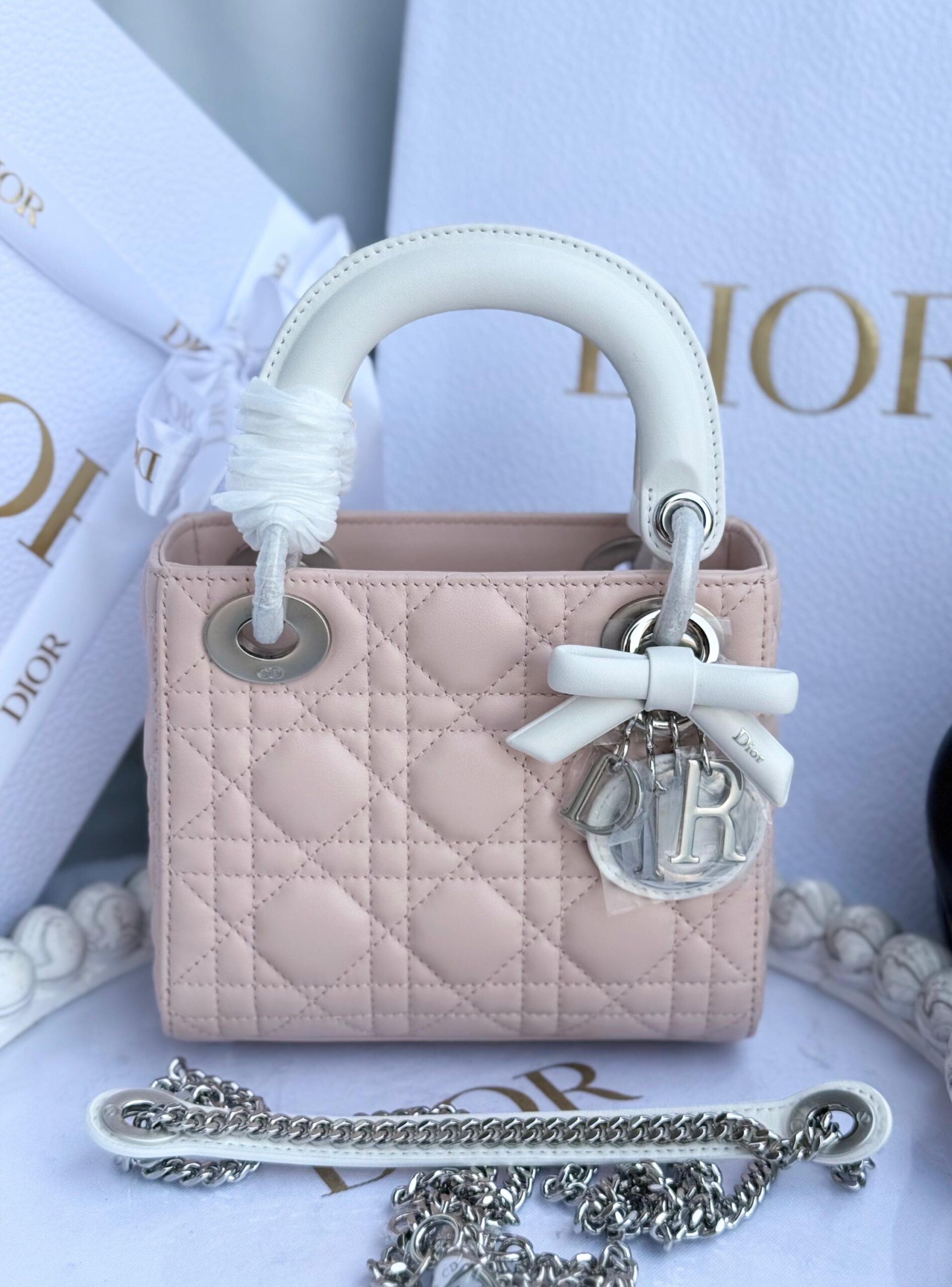 Dior Mini Lady Dior Bag - Image 3
